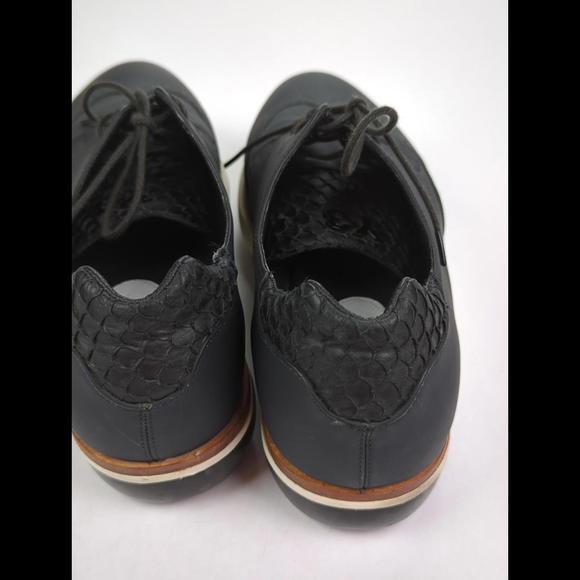 [SOLD] YOHJI YAMAMOTO x ADIDAS Y3 Men's Sz 12 "KOREY" Leather Lace Up Sneakers - Picture 5 of 12
